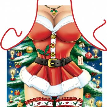 Sexy Weihnachtsfrau Schürze