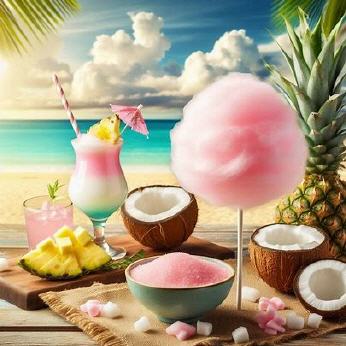 Pina Colada  Zuckerwatte Zucker